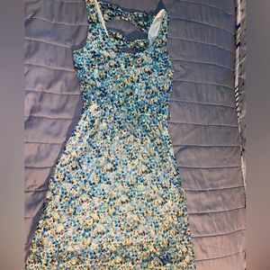 Delias size XS floral lace dress